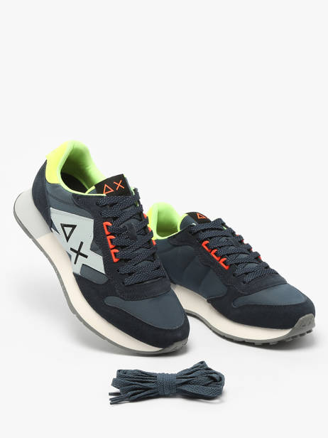 Sneakers Jaki 2.0 Fluo Sun68 Blue men Z35113 other view 3