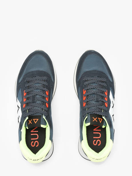 Sneakers Jaki 2.0 Fluo Sun68 Blue men Z35113 other view 4