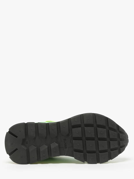 Sneakers Ally Color Explosion Sun68 Green accessoires Z35204 other view 5