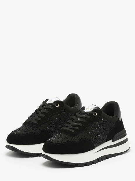 Sneakers Amazing 20 In Leather Liu jo Black accessoires BA5043PX other view 2