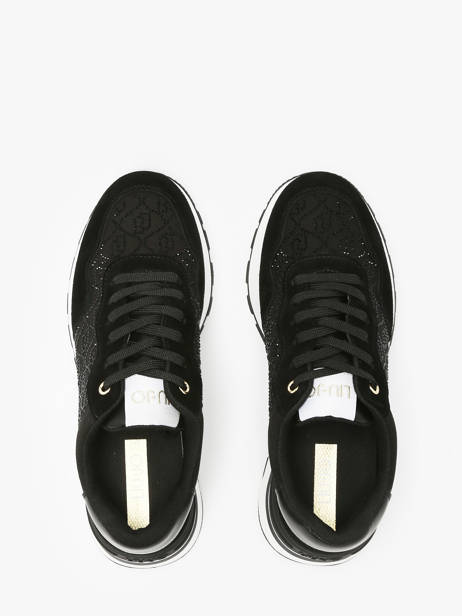 Sneakers Amazing 20 In Leather Liu jo Black accessoires BA5043PX other view 4