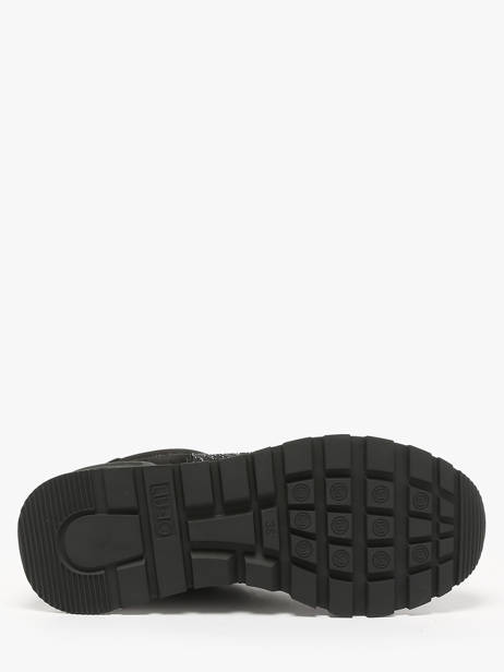 Sneakers Amazing 20 In Leather Liu jo Black accessoires BA5043PX other view 5