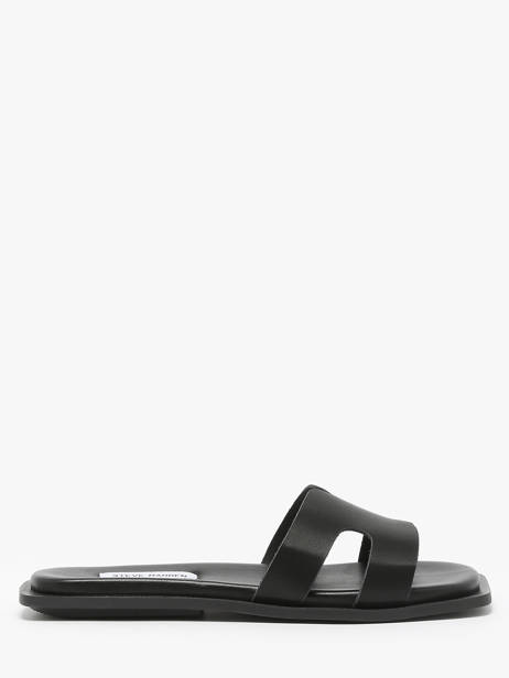 Slippers Sofia In Leather Steve madden Black accessoires 11003523
