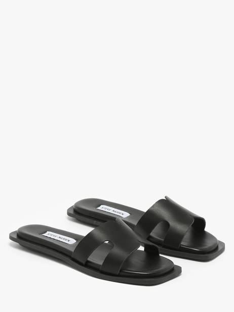 Slippers Sofia In Leather Steve madden Black accessoires 11003523 other view 1