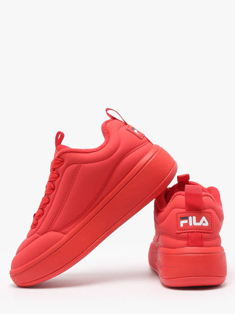 Sneakers Super Bubble Fila Rouge accessoires FFW0536 vue secondaire 3