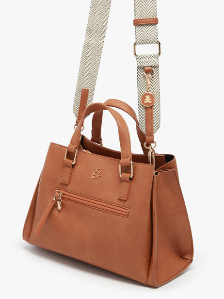 Sac à Main Zip Lulu castagnette Marron zip YOUX vue secondaire 2