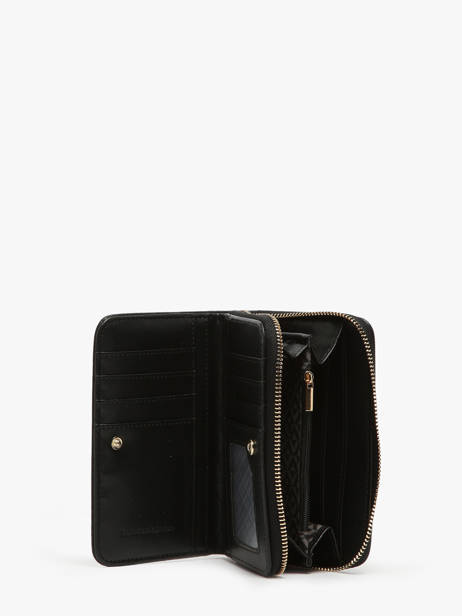 Wallet Lulu castagnette Black zip CAROL105 other view 1