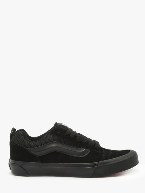 Sneakers Knu Skool In Leather Vans Black men 9QCBKA1