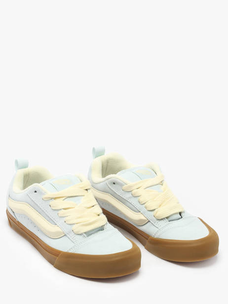 Sneakers Knu Skool In Leather Vans Blue accessoires D6Z887 other view 2