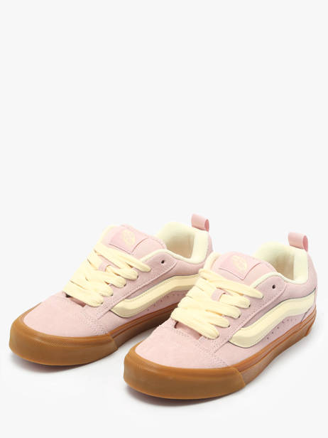 Sneakers Knu Skool In Leather Vans Brown accessoires D6ZO3N other view 2