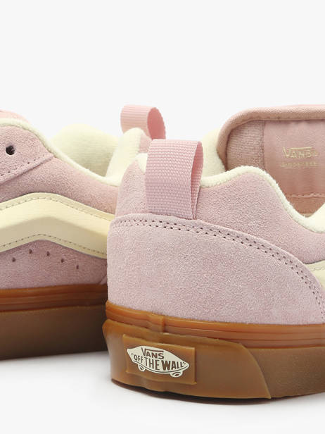 Sneakers Knu Skool In Leather Vans Brown accessoires D6ZO3N other view 3