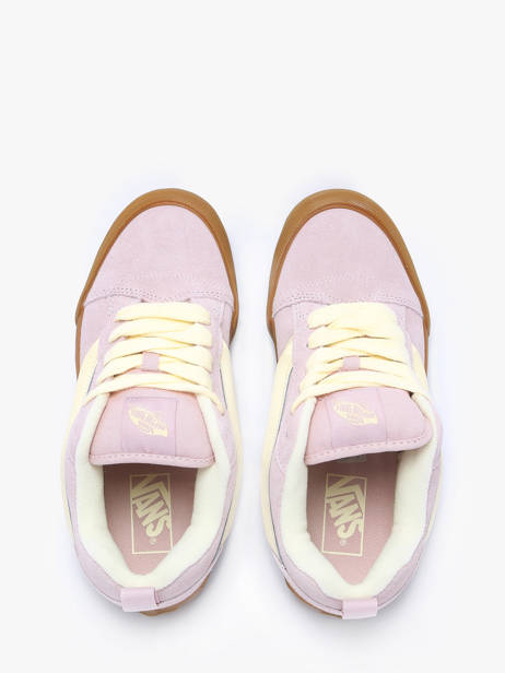 Sneakers Knu Skool In Leather Vans Brown accessoires D6ZO3N other view 4