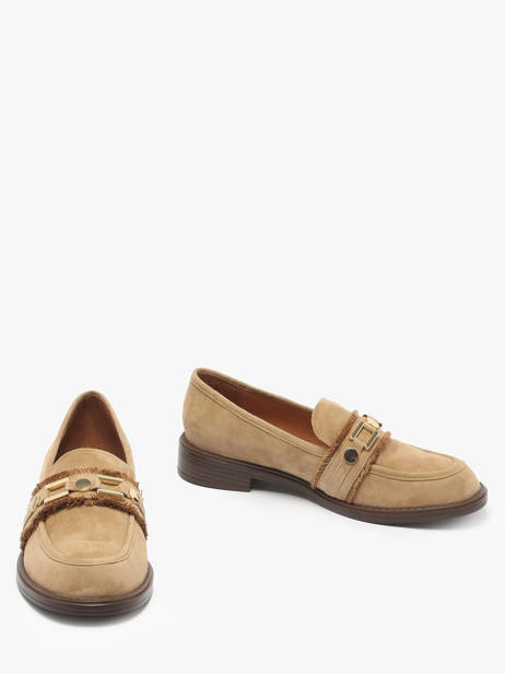 Moccasins Blush In Leather Mam'zelle Brown accessoires CSIXM39 other view 3