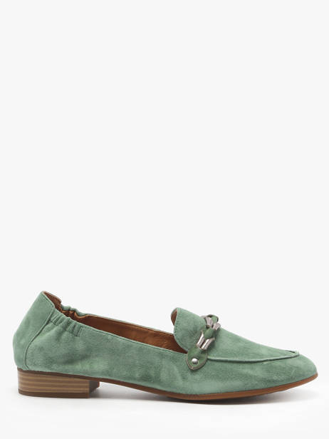 Moccasins Zanga In Leather Mam'zelle Green accessoires CSIRK28