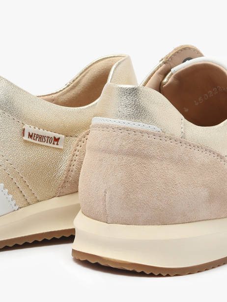 Sneakers Witney In Leather Mephisto Multicolor accessoires P5147341 other view 3