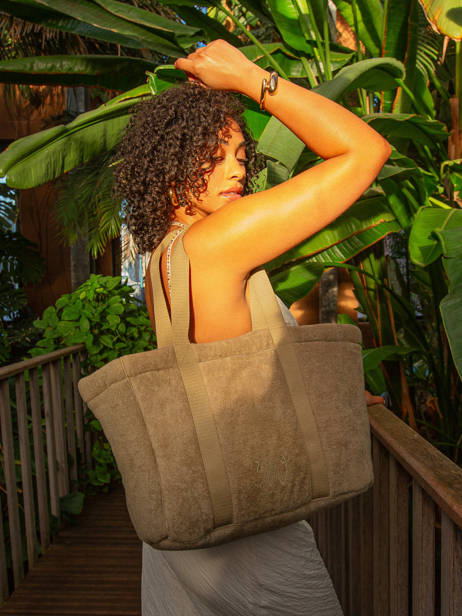 Cabas Alysse Woomen Vert alysse WALY21 vue secondaire 6