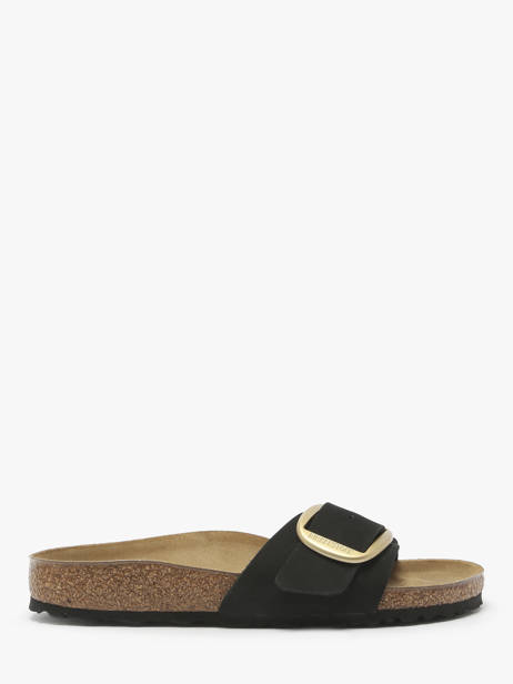 Slippers Madrid Big Buckle Birkenstock Black accessoires 1023373