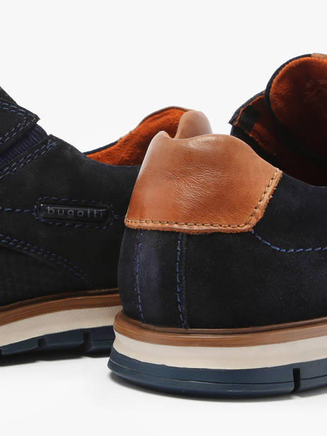 Sneakers Simone In Leather Bugatti Blue men 3319711S other view 3