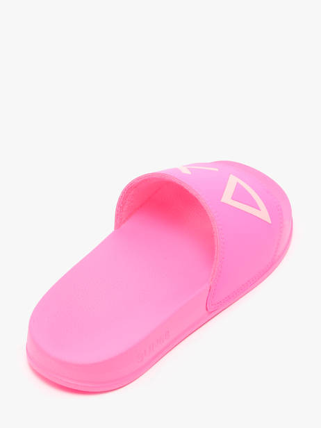 Flip Flops Logo Sun68 Pink accessoires X35204 other view 3