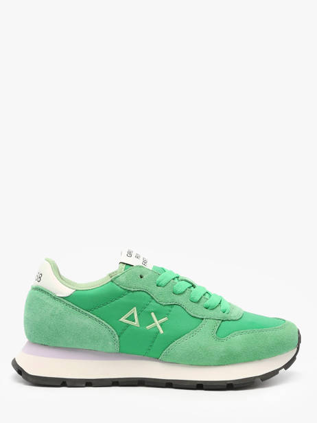 Sneakers Ally Solid Nylon Sun68 Green accessoires Z35201