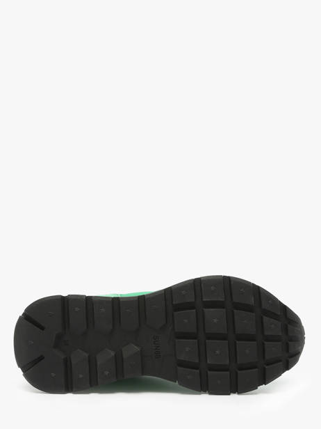 Sneakers Ally Solid Nylon Sun68 Green accessoires Z35201 other view 5