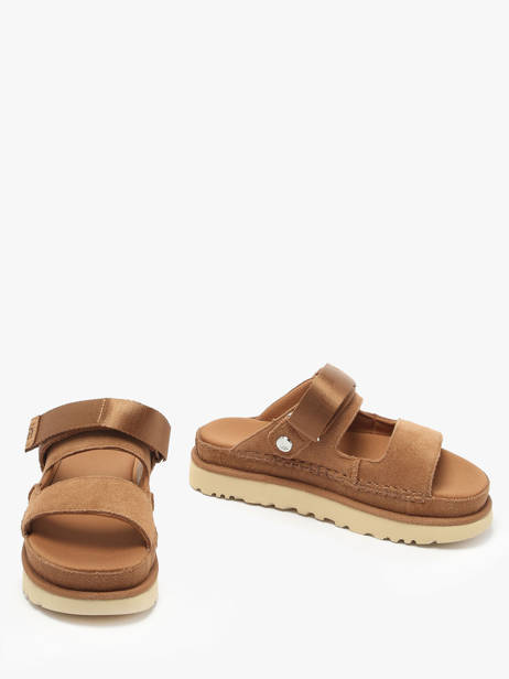 Sandales Goldenstar Glide En Cuir Ugg Marron accessoires 1167399 vue secondaire 2