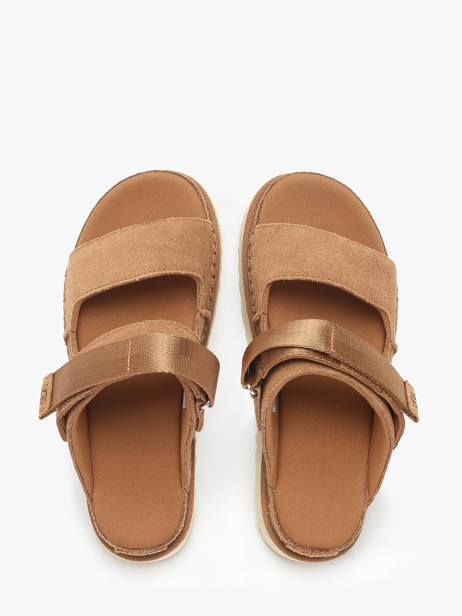 Sandales Goldenstar Glide En Cuir Ugg Marron accessoires 1167399 vue secondaire 3