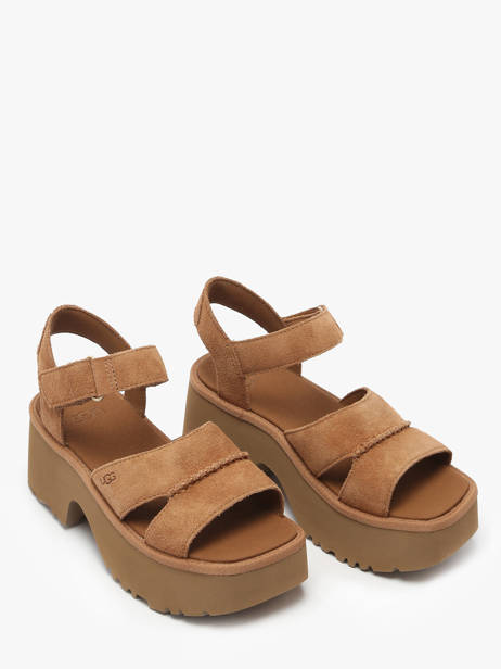Sandals New Heights In Leather Ugg Brown accessoires 1167475 other view 1