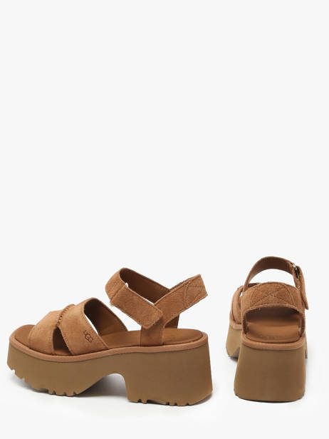 Sandals New Heights In Leather Ugg Brown accessoires 1167475 other view 2