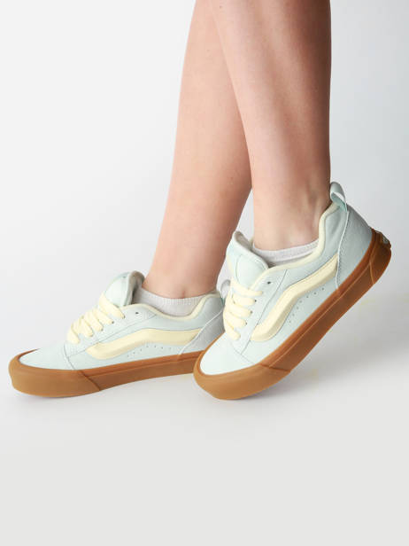 Sneakers Knu Skool In Leather Vans Blue accessoires D6Z887 other view 1