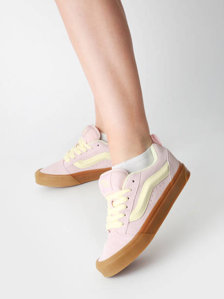Sneakers Knu Skool In Leather Vans Brown accessoires D6ZO3N other view 1
