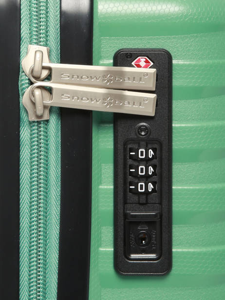 Cabin Luggage Snowball Green travel 43803 other view 1