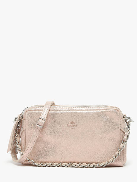 Crossbody Bag Vintage Leather Mila louise Pink vintage 23673XSX