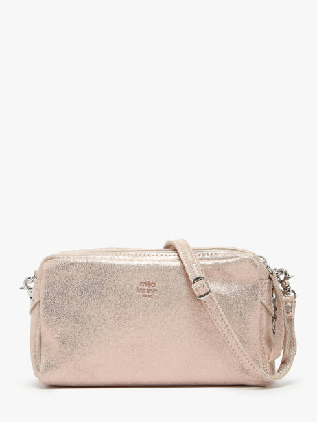 Crossbody Bag Vintage Leather Mila louise Pink vintage 23673XSX other view 4