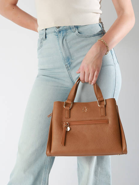 Sac à Main Zip Lulu castagnette Marron zip YOUX vue secondaire 1