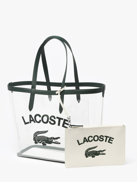 Shopping Bag Anna Season Lacoste White anna season NF4930AS other view 2