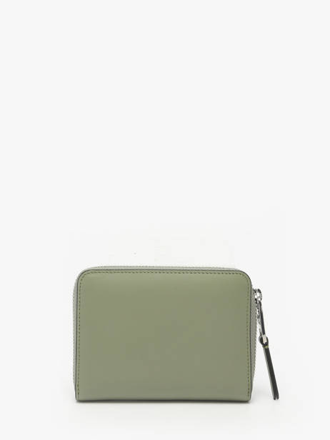 Wallet Leather Karl lagerfeld Green k signature A1W32105 other view 3