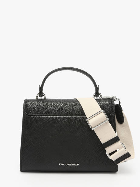 Shoulder Bag K Ikon Polyurethane Karl lagerfeld Black k ikon A2W30105 other view 4