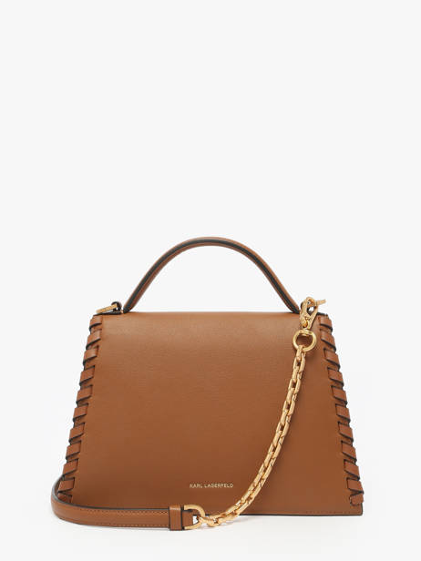 Shoulder Bag K Signature Leather Karl lagerfeld Brown k signature A2W30005 other view 4