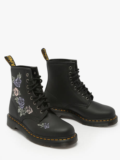 Boots 1460 Vonda In Leather Dr martens Black accessoires 40690001 other view 2