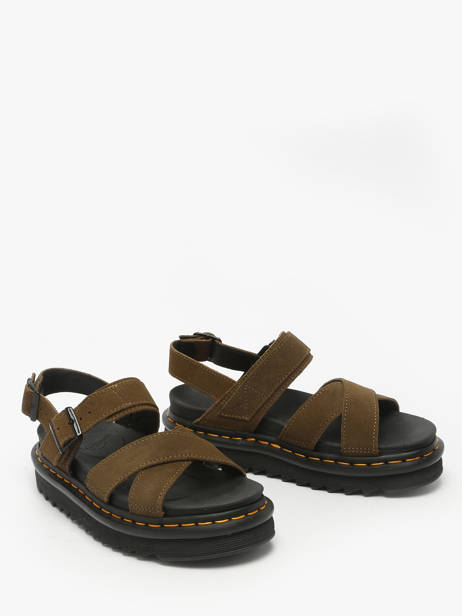 Sandals Voss Ii In Leather Dr martens Brown accessoires 41122300 other view 1