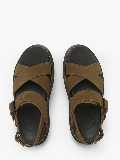 Sandals Voss Ii In Leather Dr martens Brown accessoires 41122300 other view 3