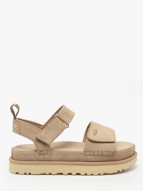 Sandales Goldenstar En Cuir Ugg Beige accessoires 1136783