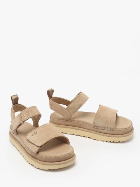 Sandales Goldenstar En Cuir Ugg Beige accessoires 1136783 vue secondaire 1