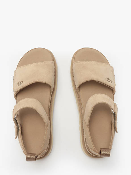 Sandales Goldenstar En Cuir Ugg Beige accessoires 1136783 vue secondaire 3