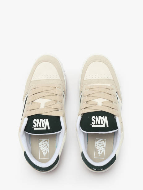 Sneakers Hylane In Leather Vans Beige men D26KGR1 other view 4