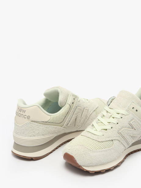 Sneakers 574 New balance Blanc accessoires WL574BLE vue secondaire 3