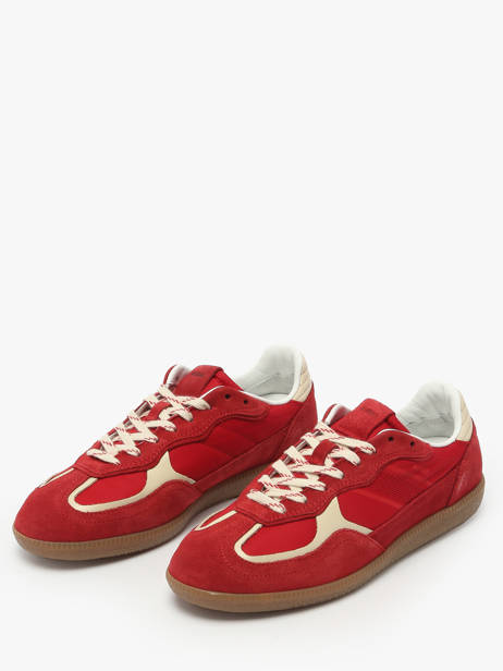 Sneakers Tb.490 Rife En Cuir Alohas Rouge accessoires 10071001 vue secondaire 2