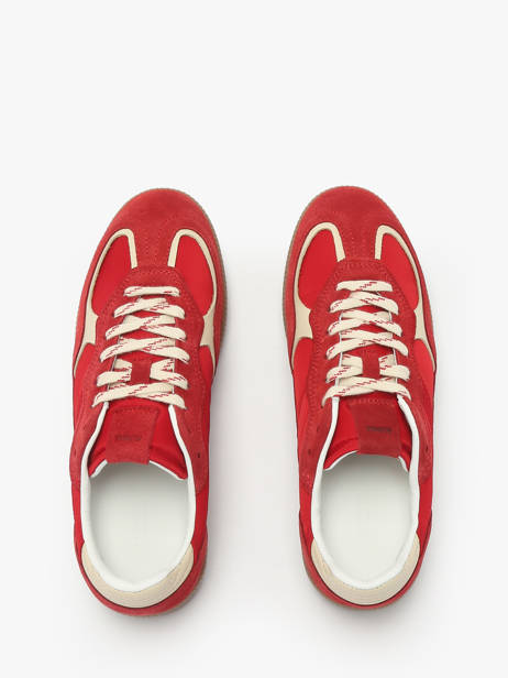 Sneakers Tb.490 Rife En Cuir Alohas Rouge accessoires 10071001 vue secondaire 4