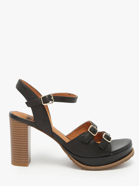 Pumps Jouta In Leather Mam'zelle Black accessoires CSG1H31